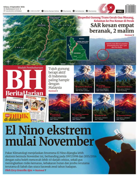 Cover of Berita Harian