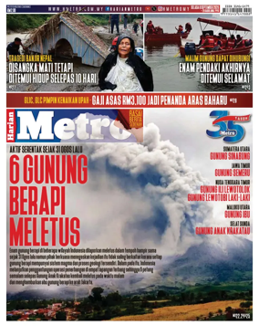 Cover of Harian Metro