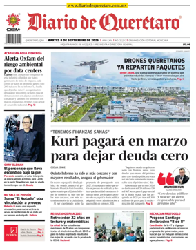 Cover of Diario de Queretaro