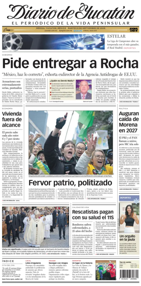 Cover of Diario de Yucatan