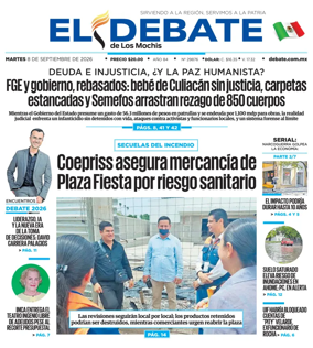 Cover of El Debate de Los Mochis