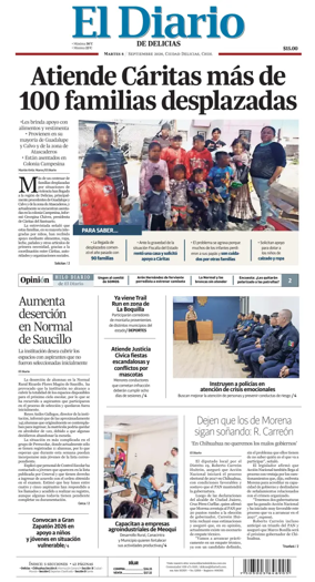 Cover of El Diario de Delicias