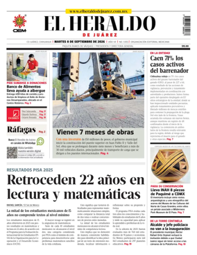 Cover of El Heraldo de Juarez
