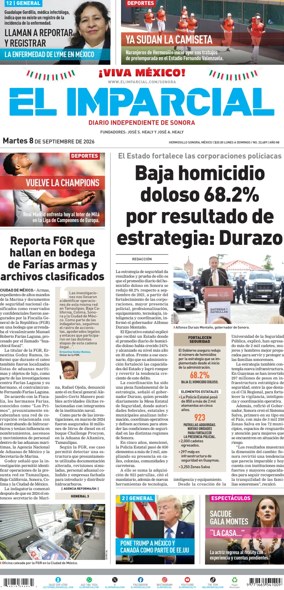 Cover of El Imparcial