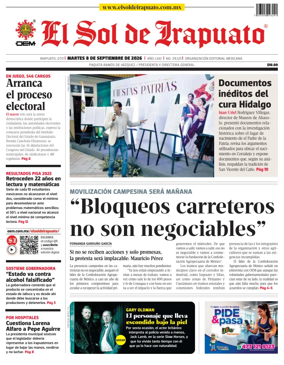 Cover of El Sol de Irapuato
