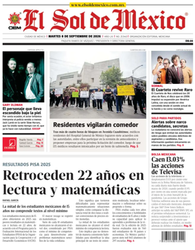 Cover of El Sol de Mexico