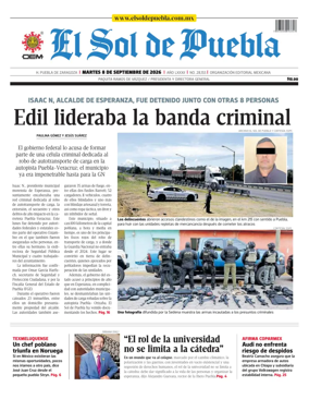 Cover of El Sol de Puebla