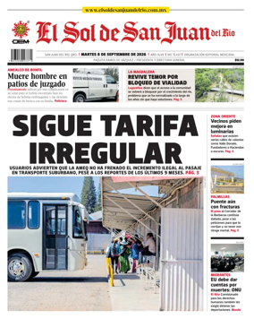 Cover of El Sol de San Juan del Rio