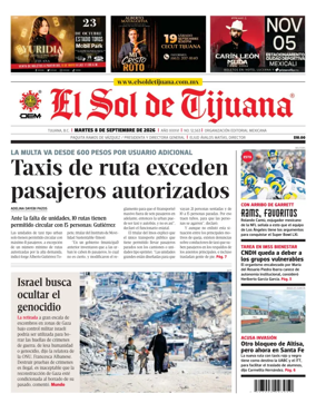 Cover of El Sol de Tijuana