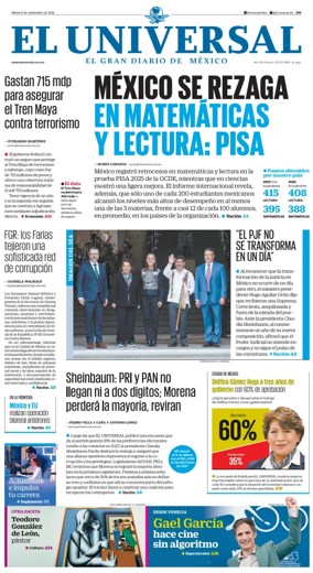 Cover of El Universal