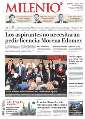Cover of Milenio Edo de Mexico