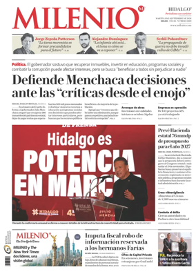 Cover of Milenio Hidalgo