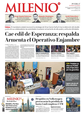 Cover of Milenio Puebla