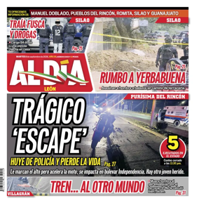 Cover of Periodico Al Dia (Leon)