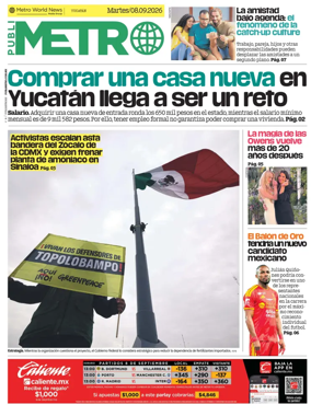 Cover of Publimetro Merida