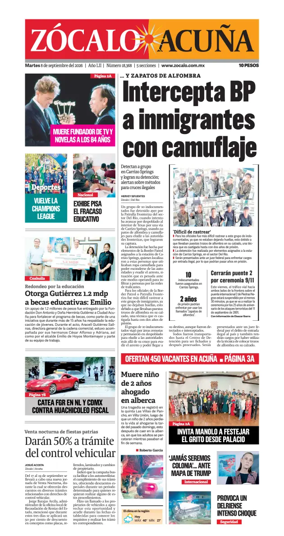 Cover of Zocalo Acuna