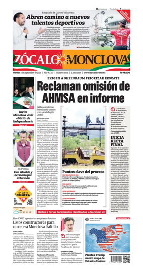 Cover of Zocalo Monclova