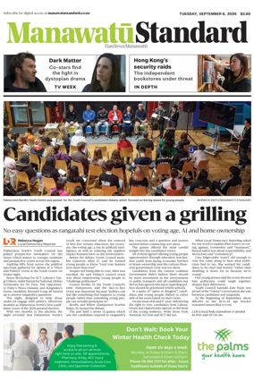 Cover of Manawatu Standard