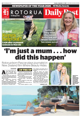 Cover of Rotorua Daily Post