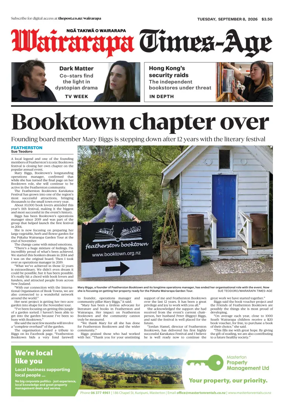 Cover of Wairarapa Times-Age (NZ)