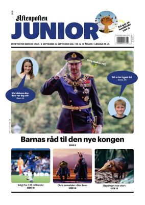 Cover of Aftenposten Junior