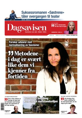 Cover of Dagsavisen