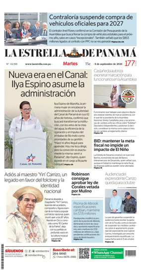 Cover of La Estrella de Panama