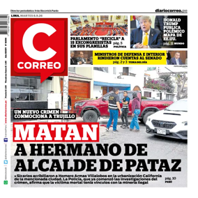 Cover of Diario Correo
