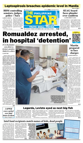 Cover of The Philippine Star