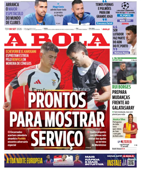 Cover of A BOLA (Portuguese)