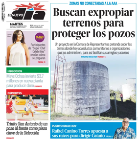 Cover of El Nuevo Dia