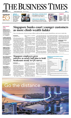 Cover of The Business Times
