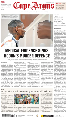 Cover of Cape Argus (PM Edition)