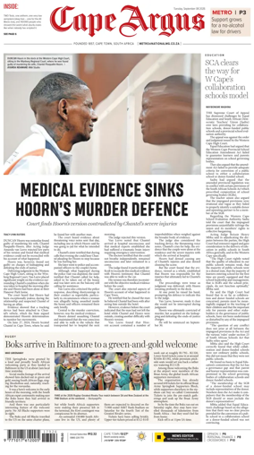 Cover of Cape Argus