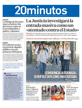 Cover of 20 Minutos Barcelona