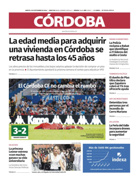 Cover of Diario Cordoba