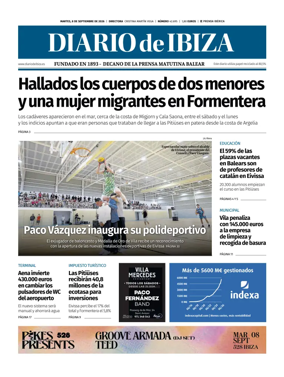 Cover of Diario de Ibiza