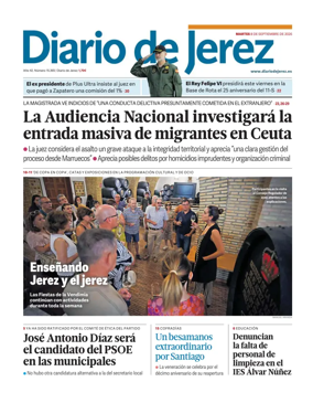 Cover of Diario de Jerez