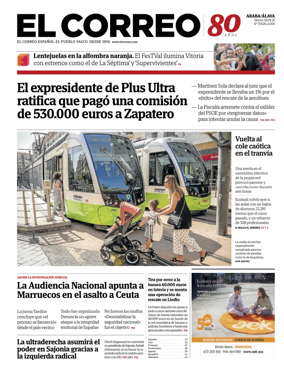 Cover of EL Correo (Alava)