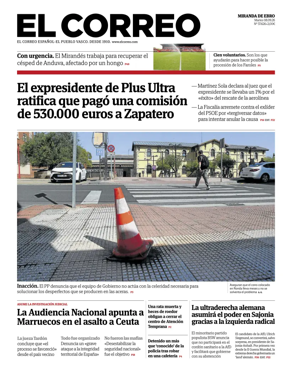 Cover of El Correo (Miranda de Ebro)