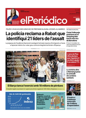 Cover of El Periodico - Catala