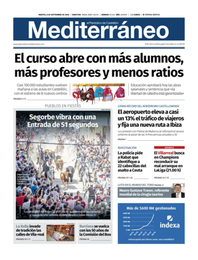 Cover of El Periodico Mediterraneo