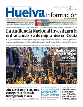 Cover of Huelva Informacion
