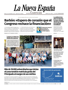 Cover of La Nueva Espana (Cuencas)
