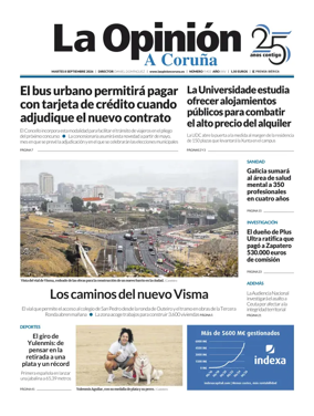 Cover of La Opinion de A Coruna