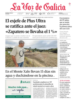 Cover of La Voz de Galicia (Carballo)