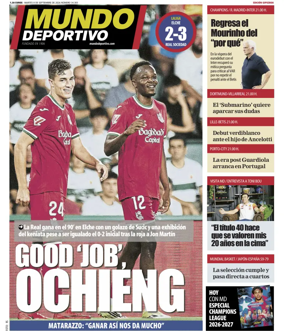 Cover of Mundo Deportivo (Gipuzkoa)