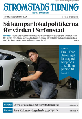 Cover of Stromstads Tidning
