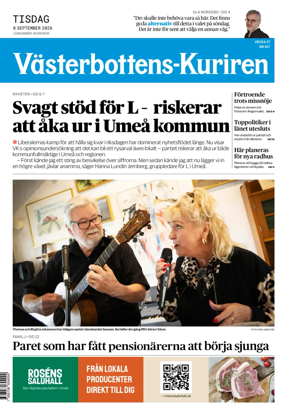 Cover of Vasterbottens-Kuriren