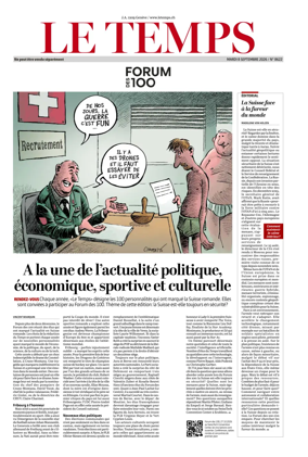 Cover of Le Temps Supplement